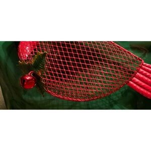 Holiday Cardinal bird feeder